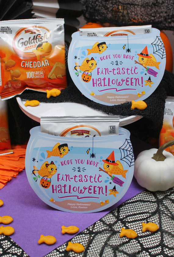 Goldfish Halloween Treat