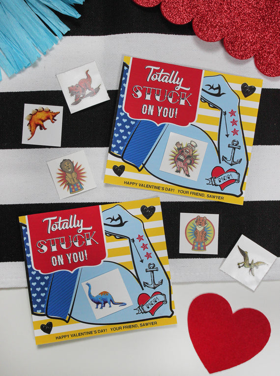 Temporary Tattoo Kids Valentine