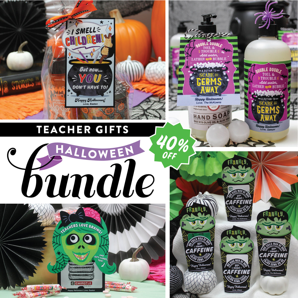Halloween Bundle: Teacher Gifts