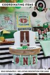 Football 1st Birthday Photo Poster: 12 Month Picture Display