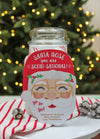 Santa Nose Scented Candle Gift Tag