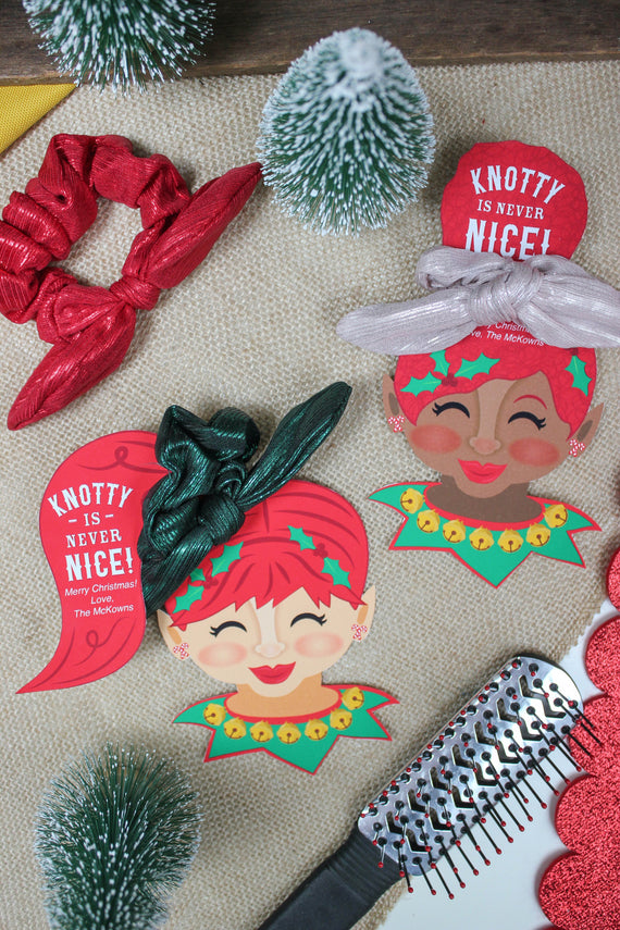 Christmas Elf Hair Scrunchie Gift