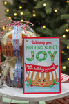 Bundt Cake Christmas Gift Tag