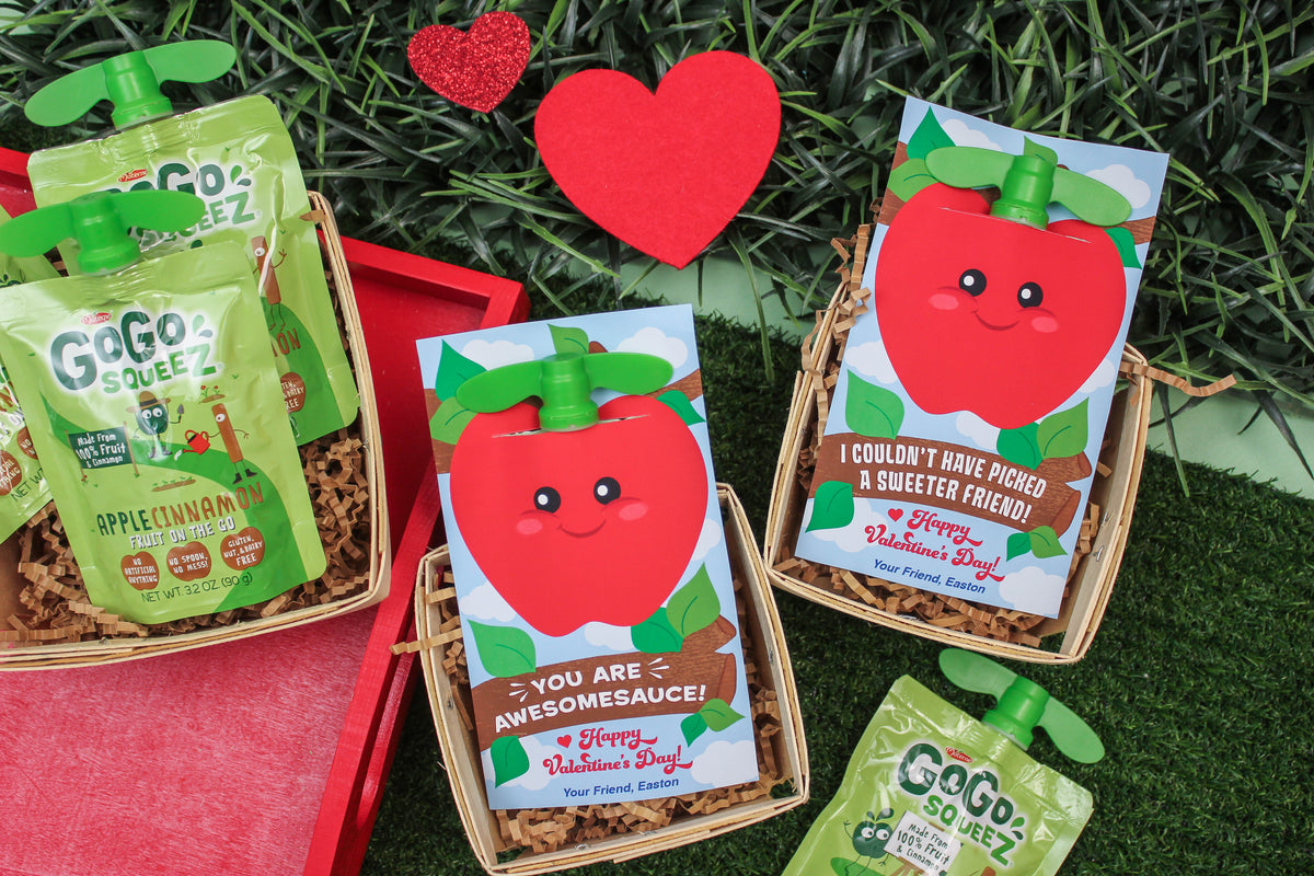 Applesauce Kids Valentine