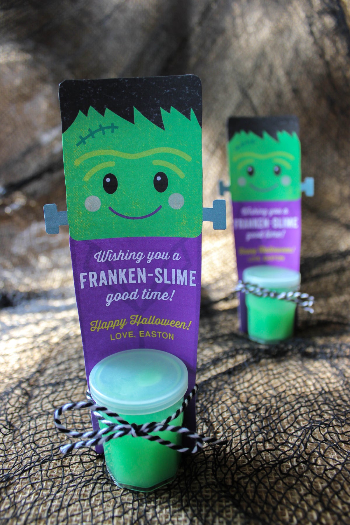 Franken-slime Halloween Gift