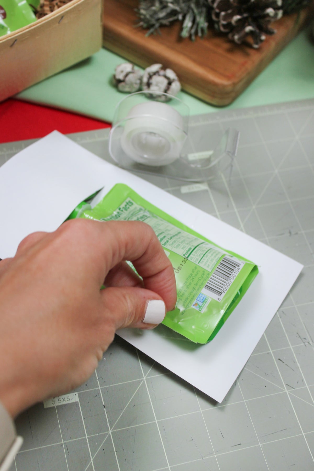 Applesauce Christmas Tree Treat