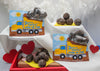 Dump Truck Donut Hole Kids Valentine