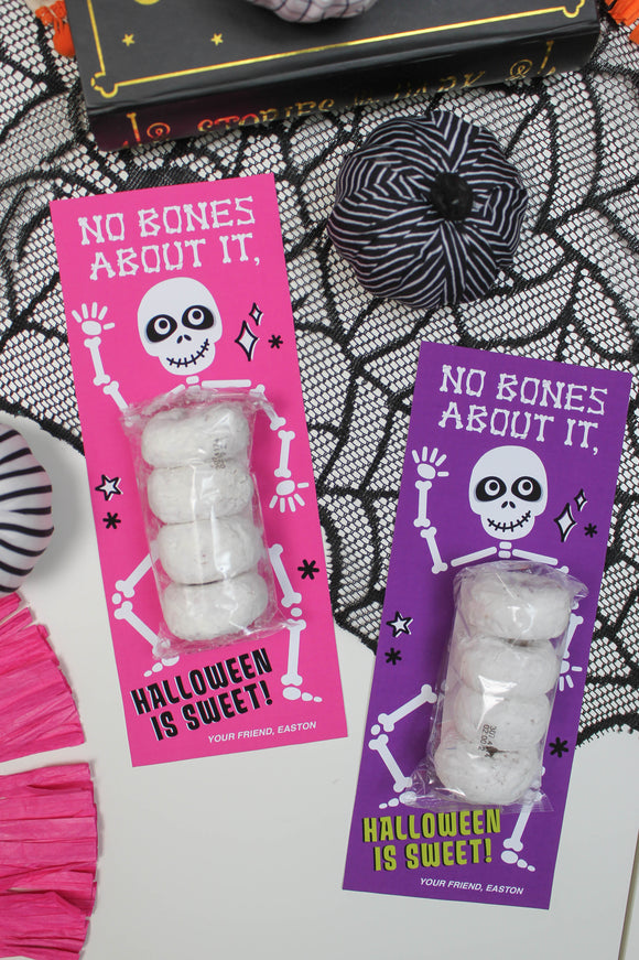 Donut Skeleton Halloween Treat