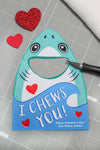 Chewing Gum Shark Kids Valentine