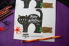 Black Cat Riding Pencil Broom Halloween gift