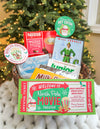 Christmas Movie Gift Basket Tags