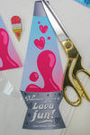 Lava Lamp Kids Valentine