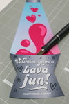 Lava Lamp Kids Valentine