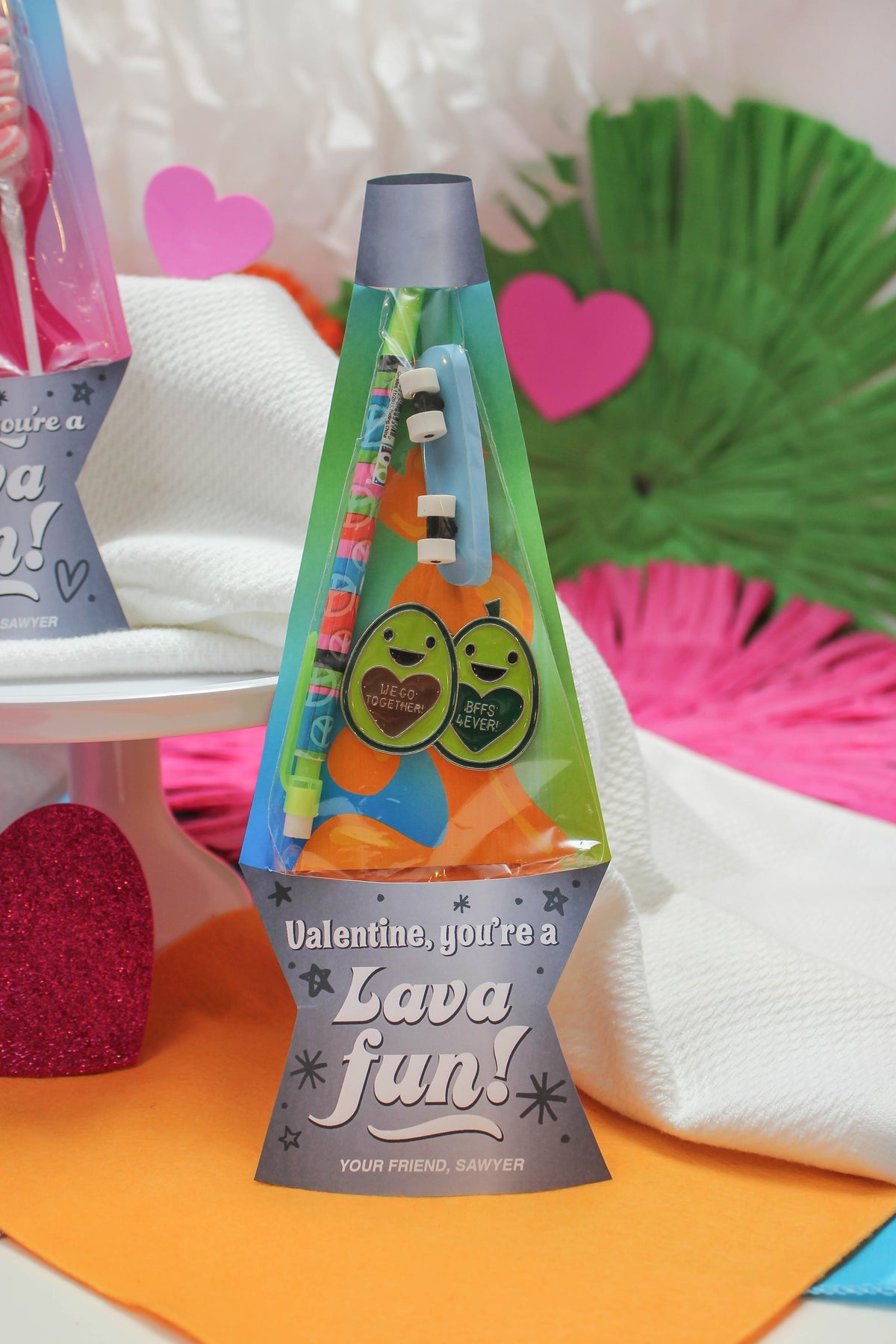 Lava Lamp Kids Valentine