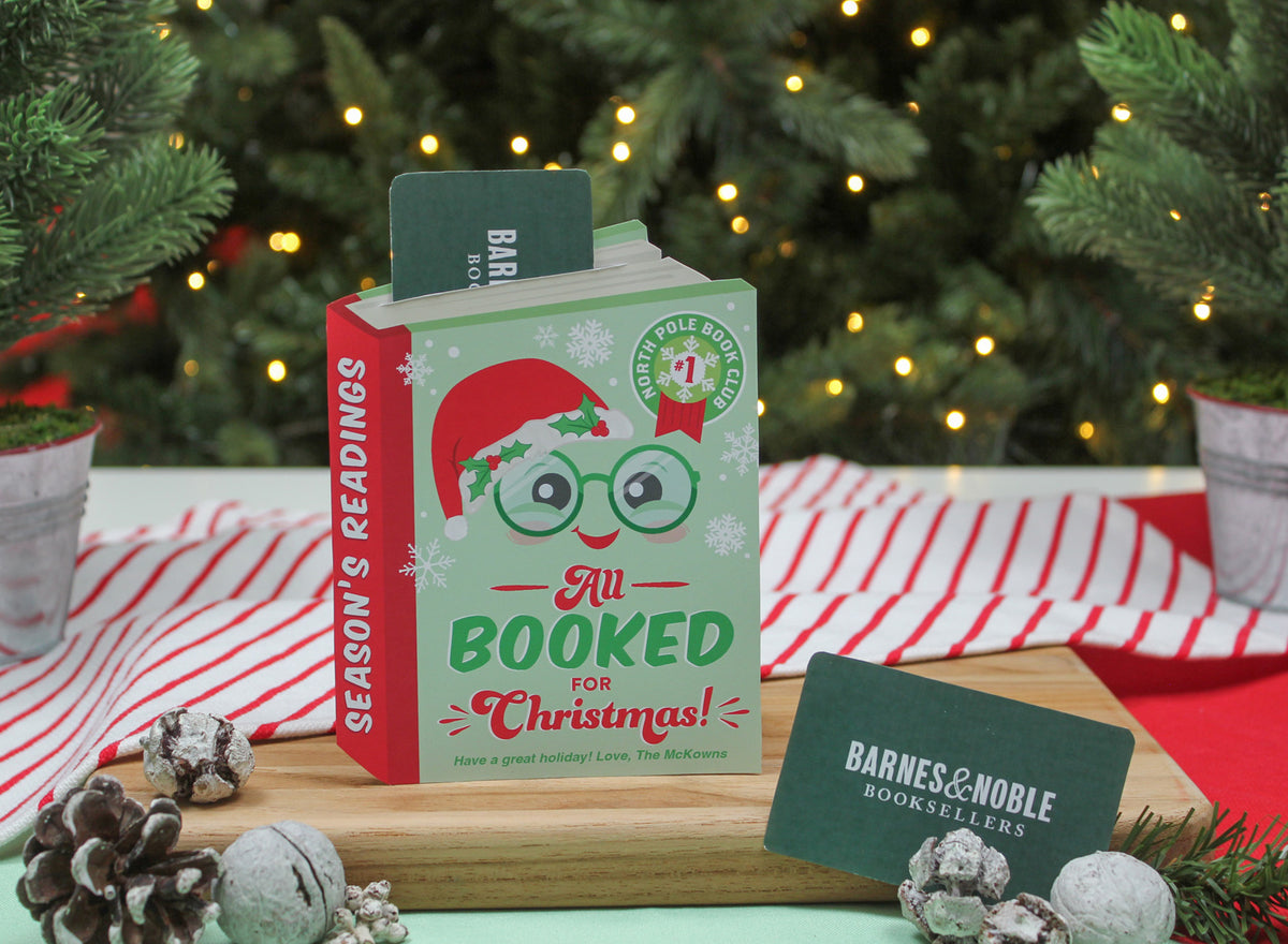 “Booked for Christmas” Book Gift Card Holder
