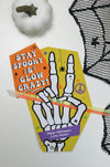 Peace Sign Skeleton Hand Halloween Glow Stick Gift