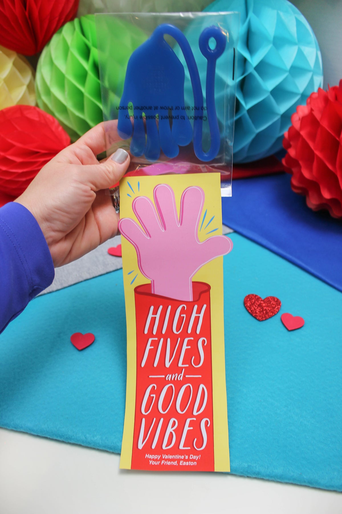 High Five Classroom Valentine