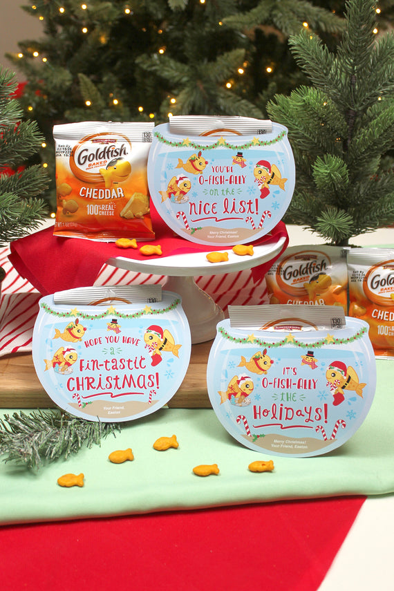 Goldfish Christmas Treats