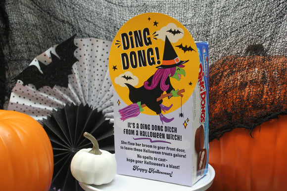 Ding Dong Ditch Halloween Surprise Door Drop Gift