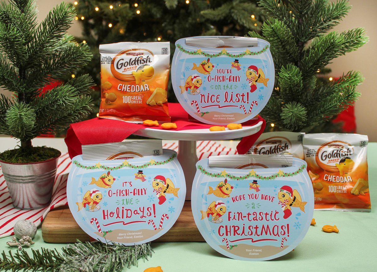 Goldfish Christmas Treats