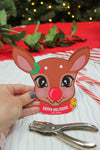 Candy Cane Reindeer Christmas Treat