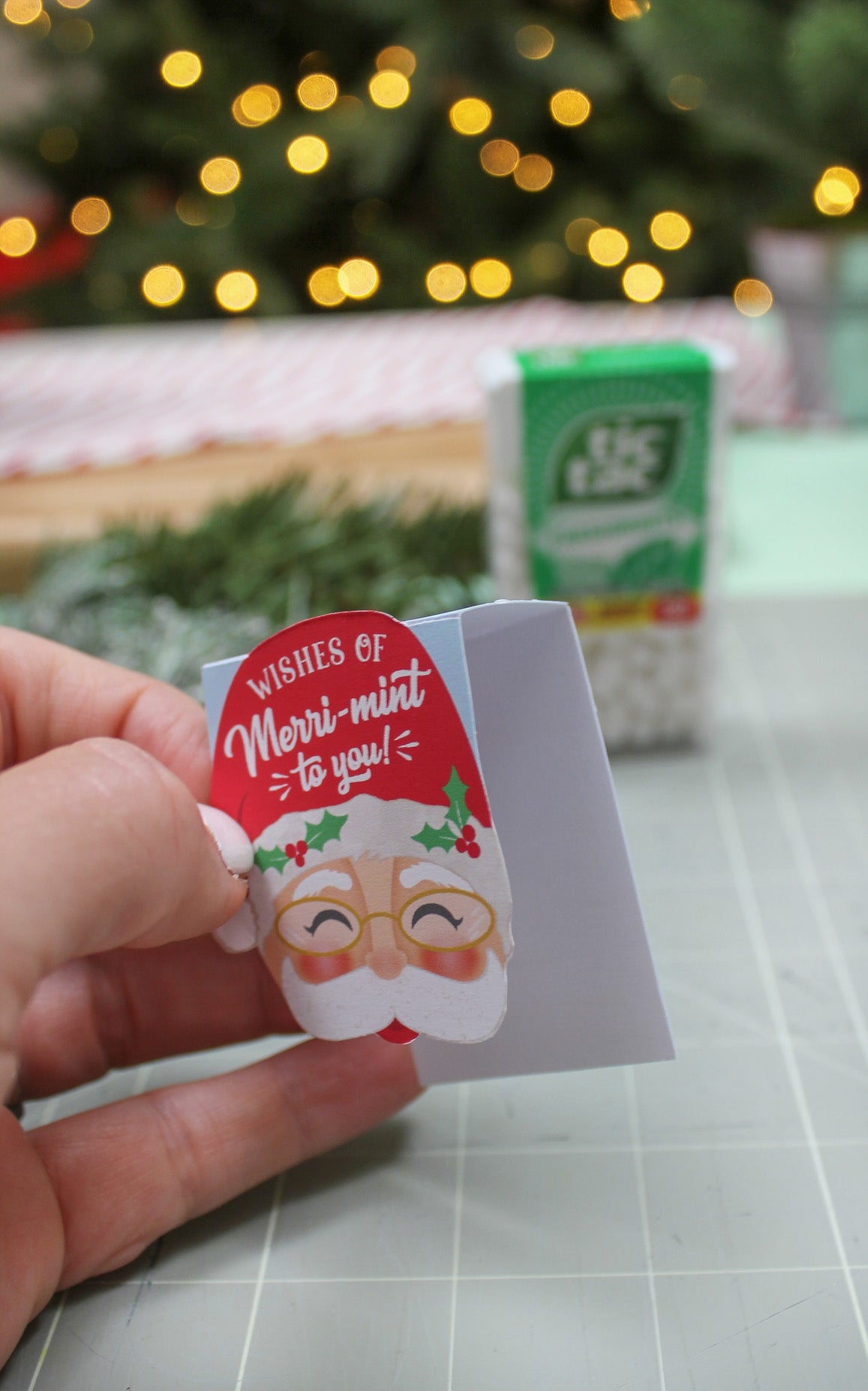 Christmas Tic Tac Mint Labels