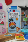 Water Bottle Sticker Kids Valentine