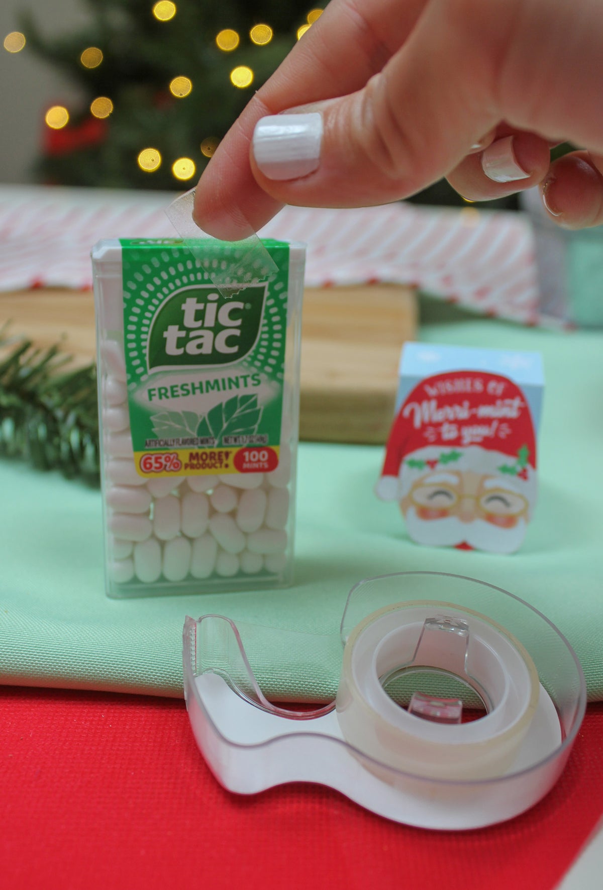 Christmas Tic Tac Mint Labels