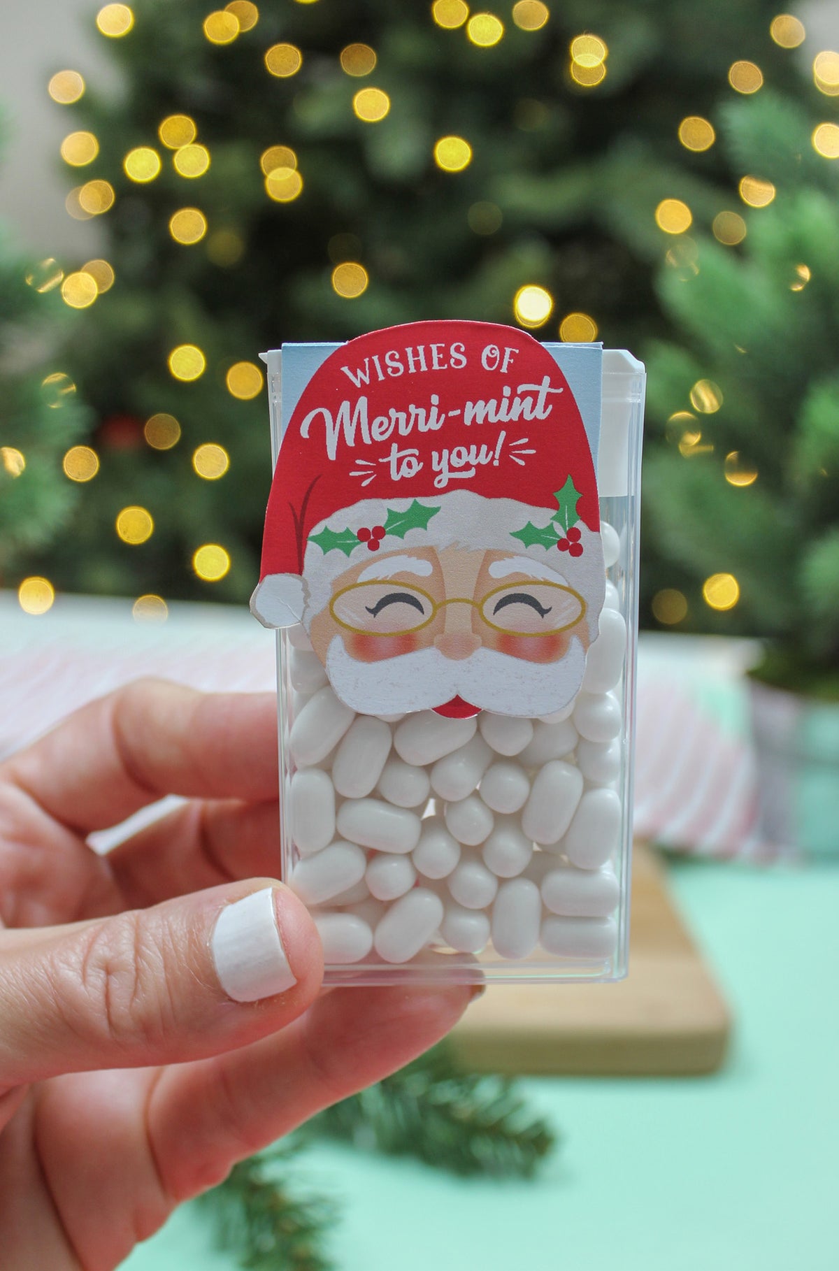 Christmas Tic Tac Mint Labels