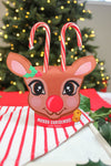 Candy Cane Reindeer Christmas Treat