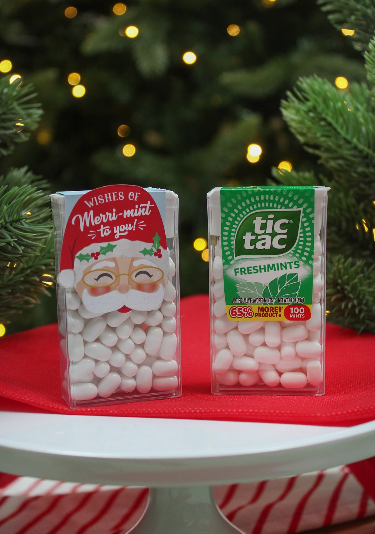 Christmas Tic Tac Mint Labels