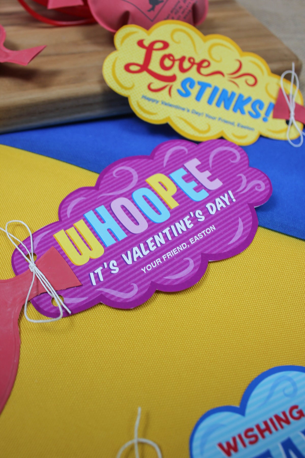 Whoopee Cushion Kids Valentines