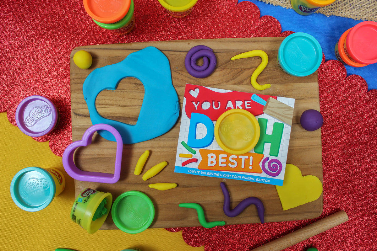 “Doh Best” PlayDoh Kids Valentine