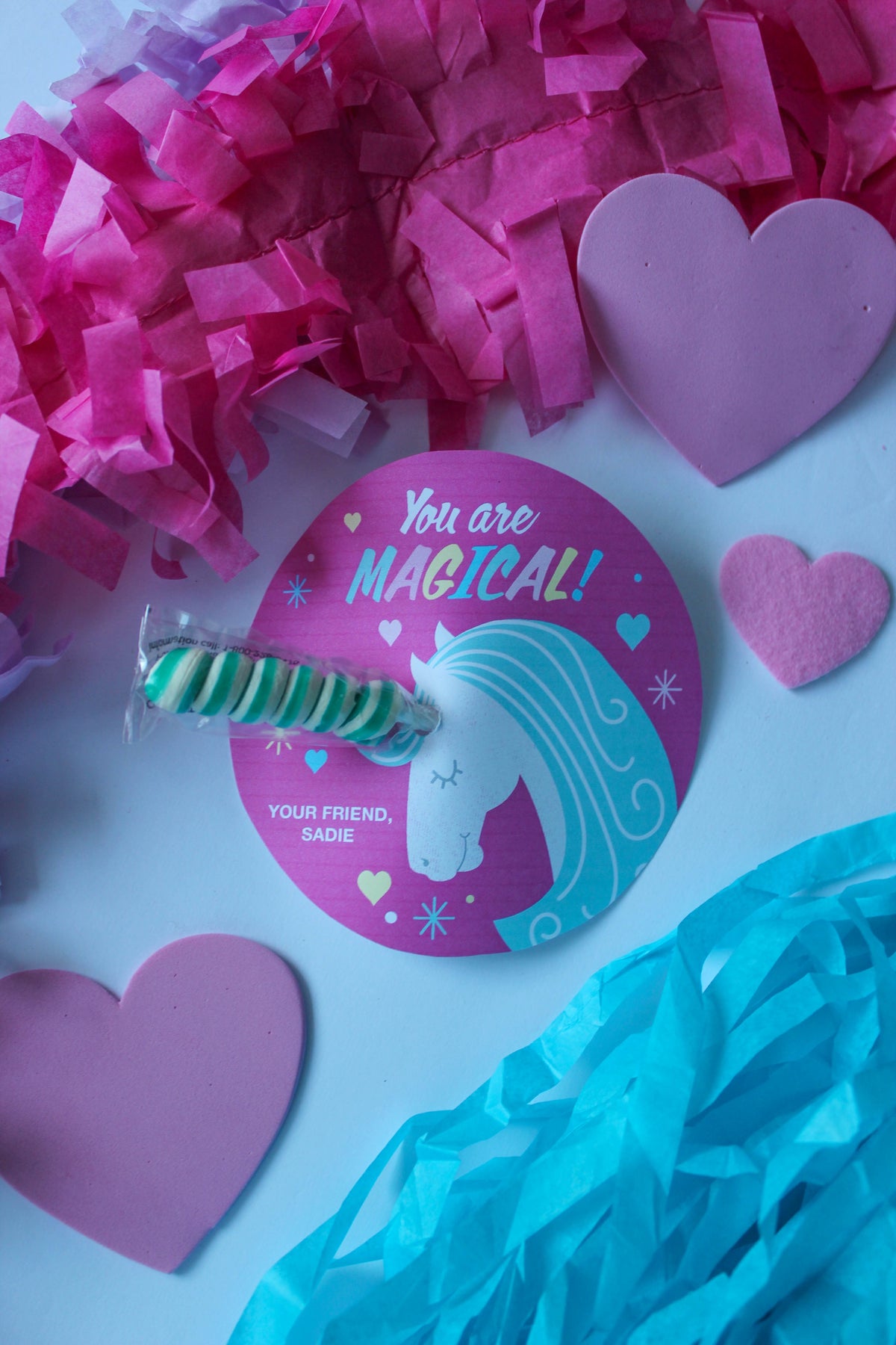 Unicorn Kids Valentine