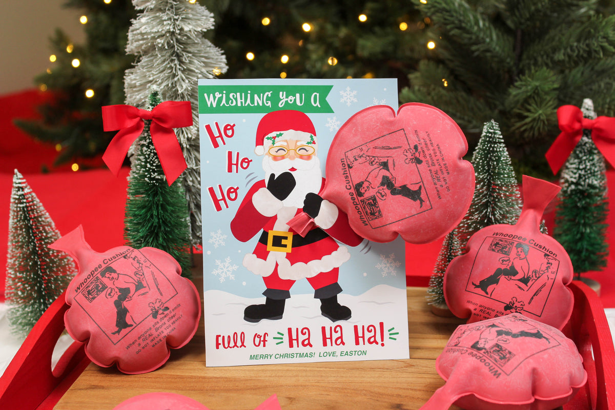 Santa’s Sack Whoopee Cushion Christmas Gift