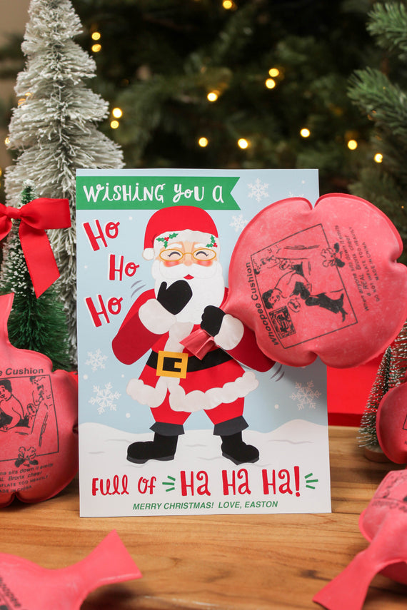 Santa’s Sack Whoopee Cushion Christmas Gift