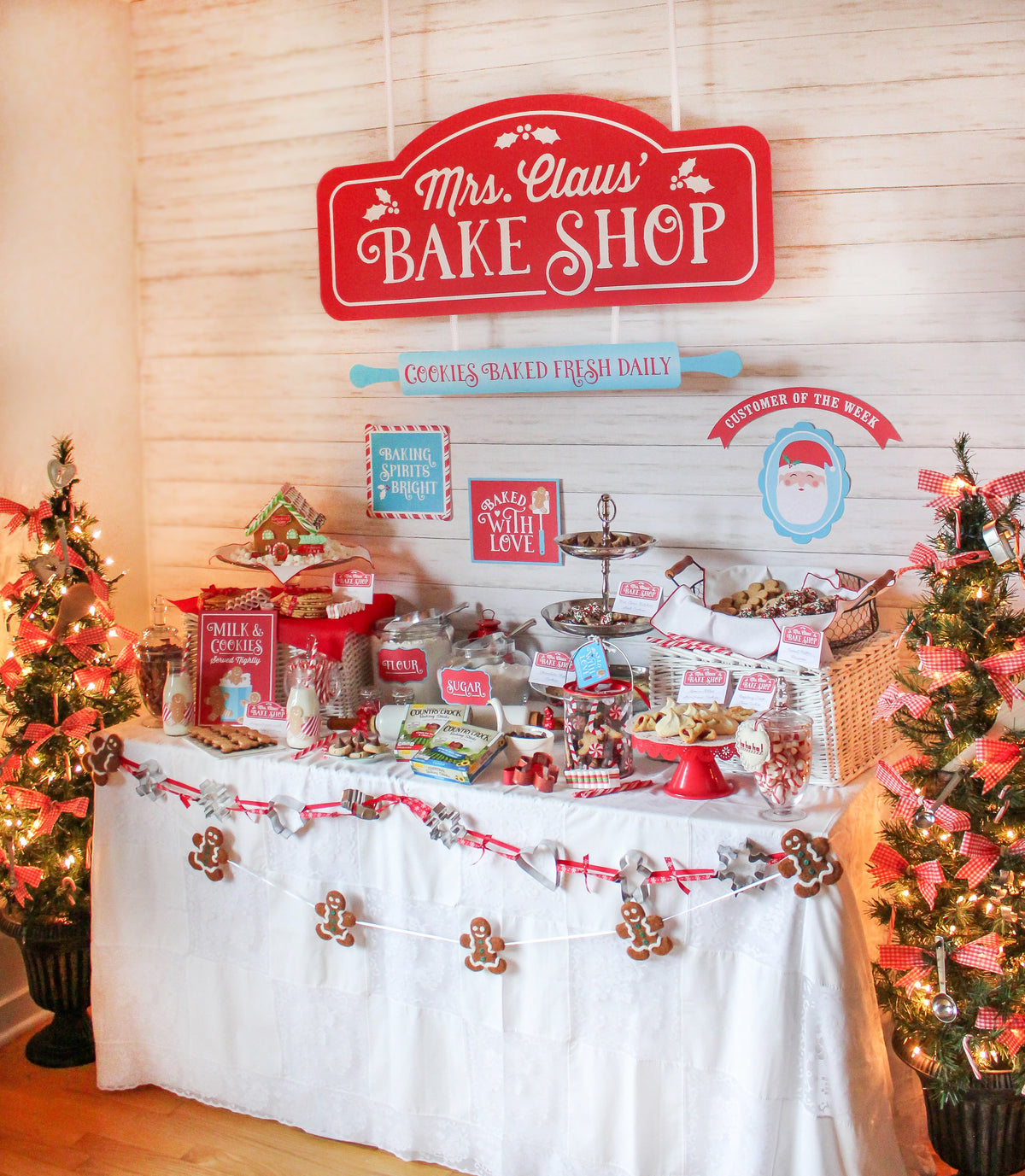 Mrs. Claus’ Bake Shop Cookie Exchange Party