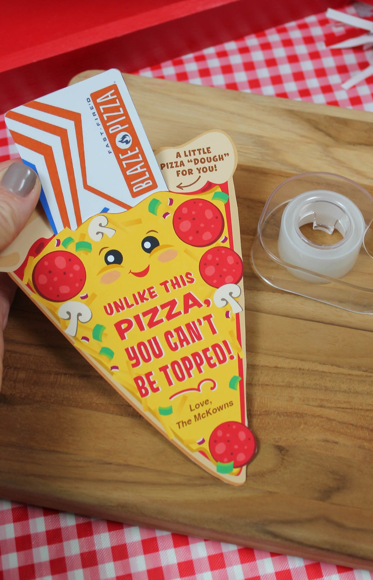 Pizza Gift Card Holders