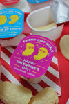 Valentine Chip Labels