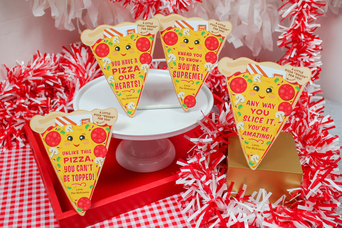 Pizza Gift Card Holders