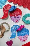 Hair Scrunchie Kids Valentine