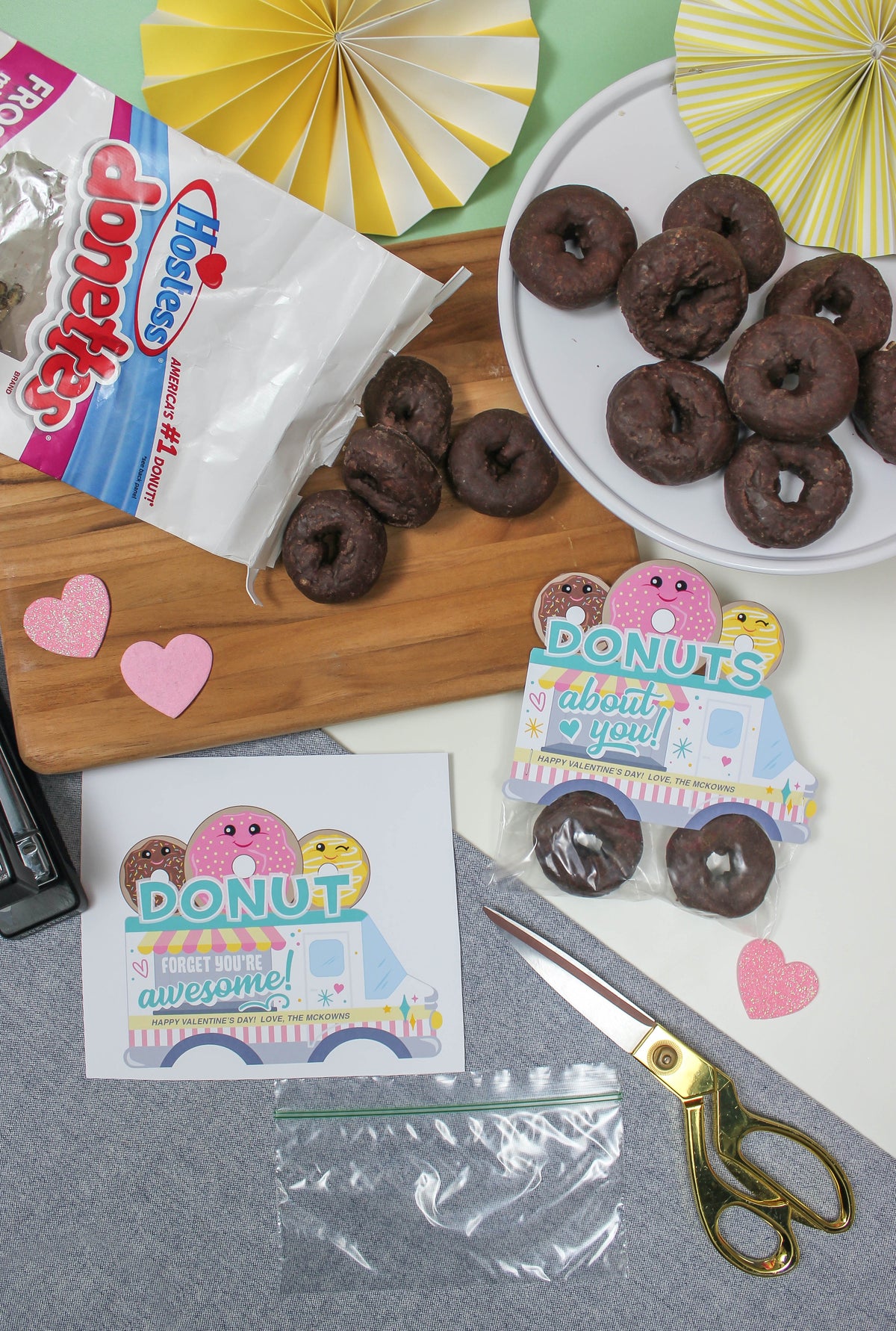 Donut Truck Classroom Valentines