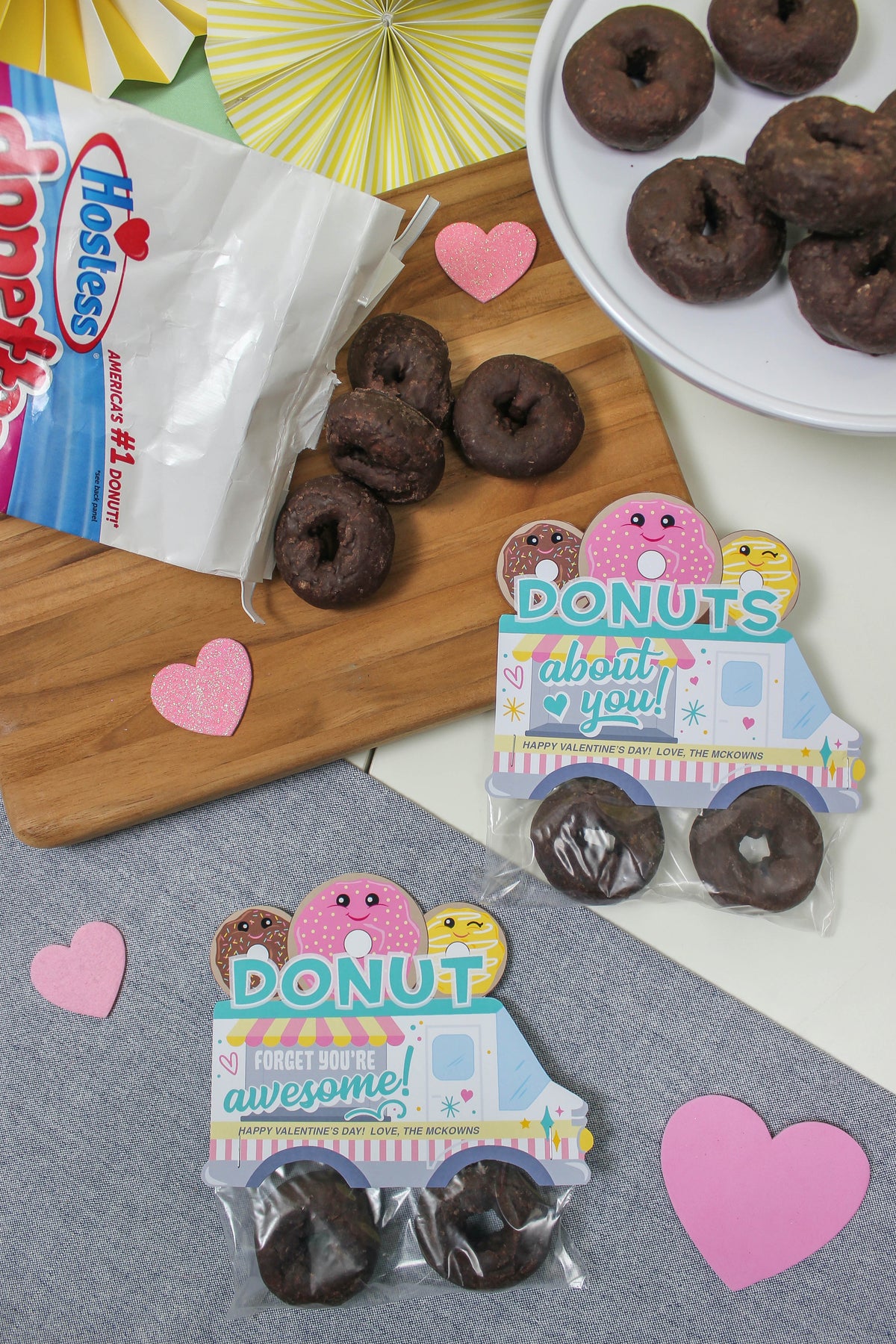 Donut Truck Classroom Valentines