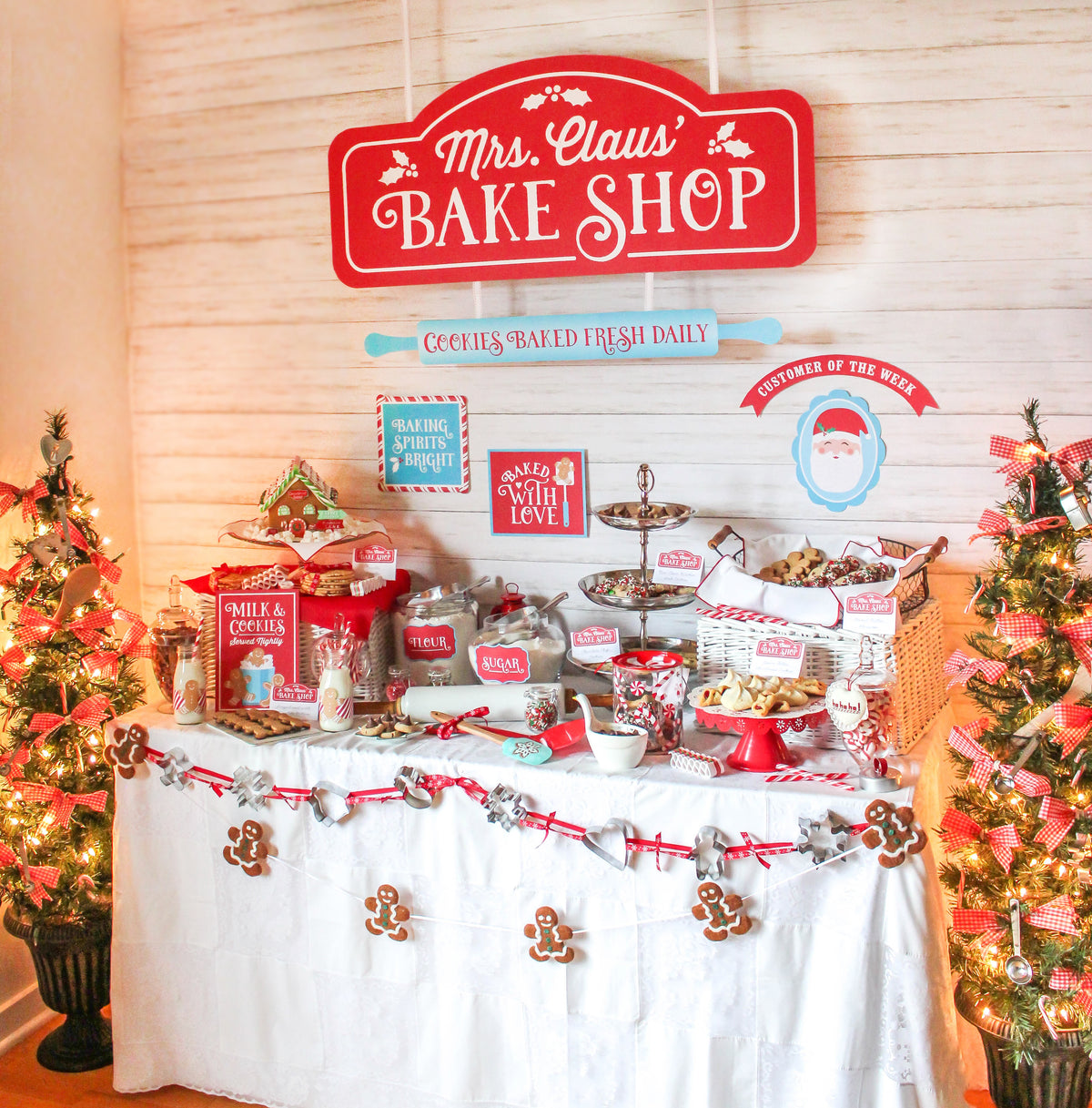 Mrs. Claus’ Bake Shop Cookie Exchange Party