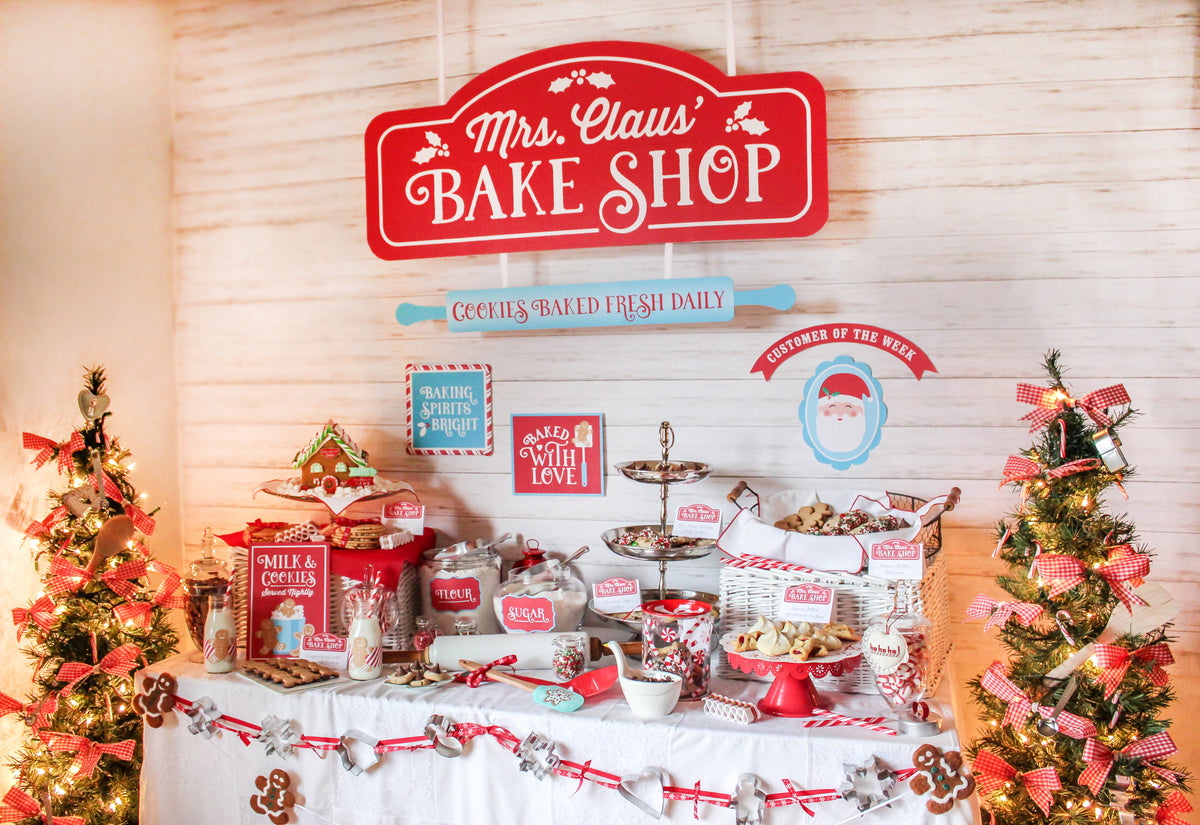 Mrs. Claus’ Bake Shop Cookie Exchange Party