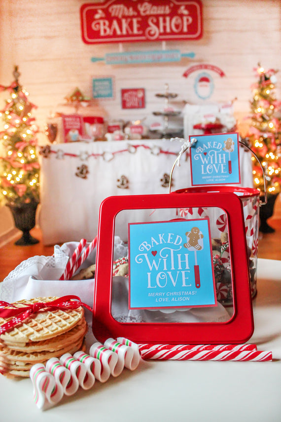 “Baked with Love” Christmas Cookie Tags