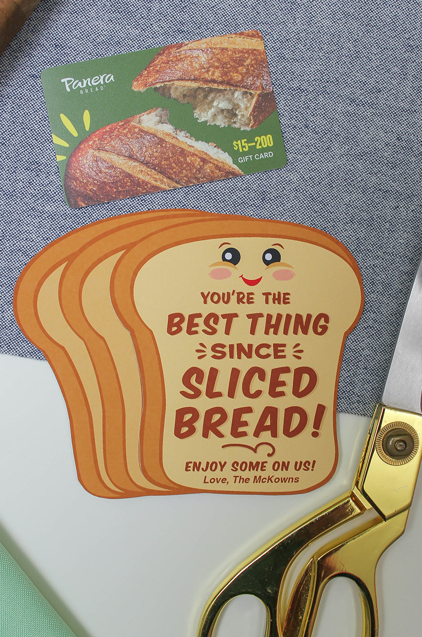 “Best Thing Since Sliced Bread” Gift Card Holder