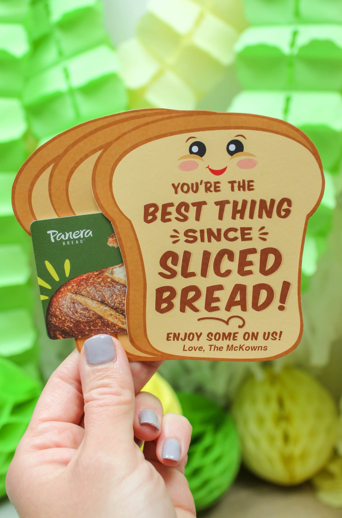 “Best Thing Since Sliced Bread” Gift Card Holder