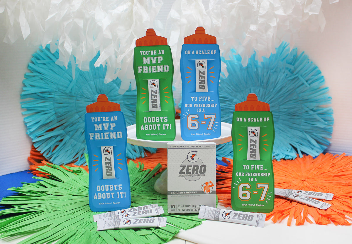 Sports Drink Bottle Kids Valentine