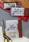 Teacher Appreciation Chocolate Bar Wrappers